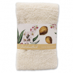 Guest towel 30x50cm "Almond", creme 