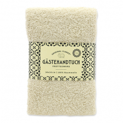 Guest towel 30x50cm, "Handmade Paper" creme 