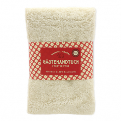 Guest towel 30x50cm, "Handmade Paper" creme 