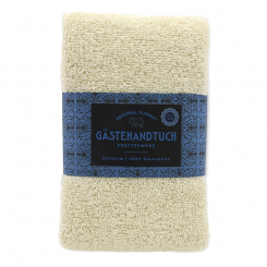 Guest towel 30x50cm, "Handmade Paper" creme 