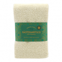 Gästehandtuch 30x50cm, "Handmade Paper" creme 