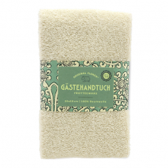 Guest towel 30x50cm, "Handmade Paper" creme 