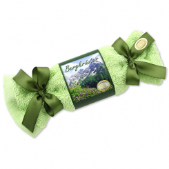 Sheep milk soap in a washing cloth 100g, Mountain herbs 