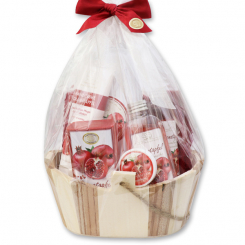 Wooden basket set 8 pieces, Pomegranate 