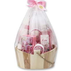 Wooden basket set 8 pieces, Rose Diana 