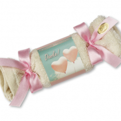 Sheep milk soap 100g in a washcloth "Danke", Jasmine 