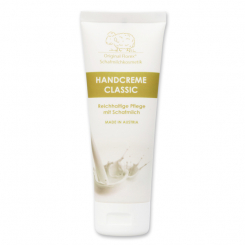 Handcreme mit biologischer Schafmilch 75ml, Classic 