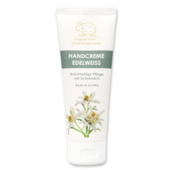 Handcreme mit biologischer Schafmilch 75ml, Edelweiß 