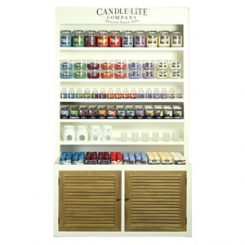 Warenträger Paulownia H 195cm x B 112cm x T 40cm, Groß 