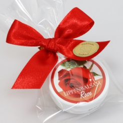Lippenbalsam 10ml in Cello, Rose rot 