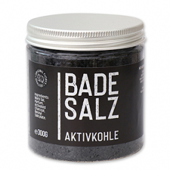 Bath salt 300g "Black Edition", Activated charcoal 