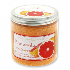 Bath salt 300g in a container modern, Blood orange 