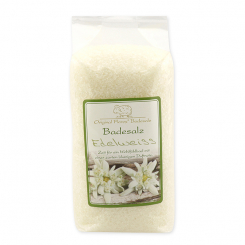 Bath salt 1kg in a cellophane bag, Edelweiss 