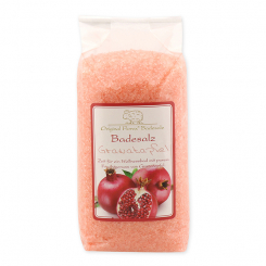 Badesalz 1kg in Cello, Granatapfel 