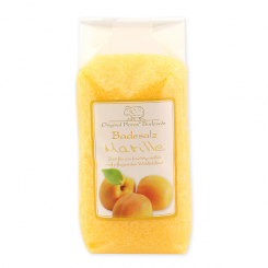 Bath salt 1kg in a cellophane bag, Apricot 