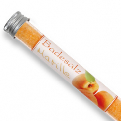 Badesalz 28g in der Phiole, Marille 