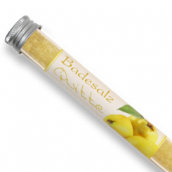 Badesalz 28g in der Phiole, Quitte 