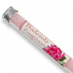 Bath salt 28g in a vial, Peony 