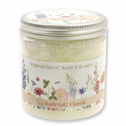Badesalz 300g 'Blütenzart' mit Motiv 4, Classic 