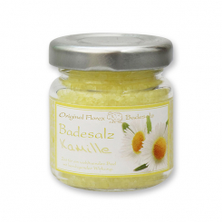 Badesalz 60g im Glas, Kamille 