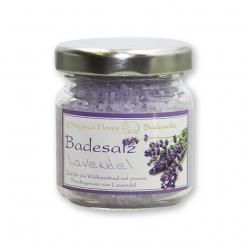 Badesalz 60g im Glas, Lavendel 