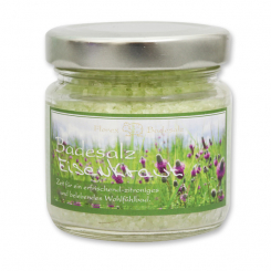 Bath salt 120g in a glass jar, Verbena 