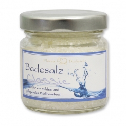 Bath salt 120g in a glass jar, Classic 