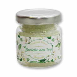 Badesalz 60g im Glas "Genieße den Tag", Eisenkraut 