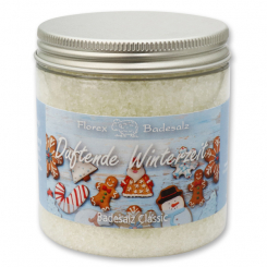 Bath salt 300g in a container "Duftende Winterzeit", Classic 