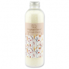 Bath salt 320g 'Blütenzart' with design 1, Classic 