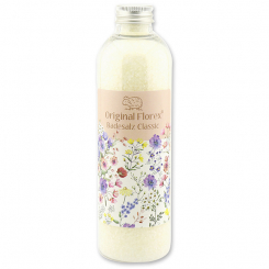 Bath salt 320g 'Blütenzart' with design 10, Classic 