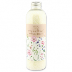 Bath salt 320g 'Blütenzart' with design 5, Classic 