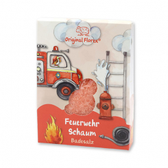 Badesalz 120g in Tasche "Feuerwehr Schaum", Berrentraum 