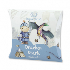 Badesalz 120g im Kissen "Drachen Stark", Wolkenbrise 
