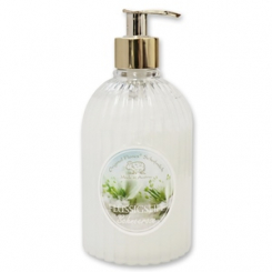 Flüssigseife mit biologischer Schafmilch 500ml im Spender, Schneerose 