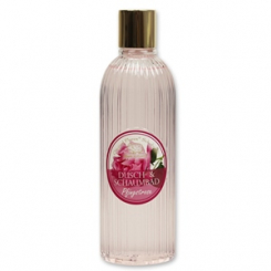 Dusch- & Schaumbad mit biologischer Schafmilch 330ml in der Flasche, Pfingstrose 