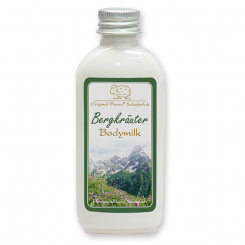 Bodymilk with organic sheep milk 75ml, Mountain herbs 