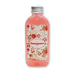 Liquid sheep milk soap 75ml "Rosengarten", Rose 