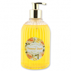 Liquid sheep milk soap 500ml in a dispenser "Tausend Dank", Orange 