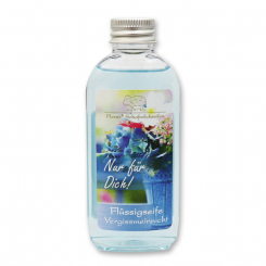 Liquid sheep milk soap 75ml "Nur für Dich", Forget-me-not 