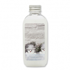 Flüssigseife mit Schafmilch 75ml "Wintergrüße", Schneerose 