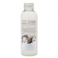 Dusch- und Schaumbad mit Schafmilch 75ml "Wintergrüße", Schneerose 