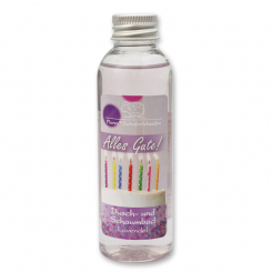 Shower- and foam bath with sheep milk 75ml "Alles Gute", Lavender 