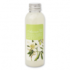Shampoo hair&body with organic sheep milk 75ml, Christmas Rose White 