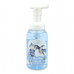 Foam soap with organic sheep milk 300ml in a dispenser "Drachen Stark", Cloud breeze 