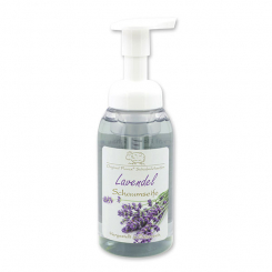 Foam soap with organic sheep milk 300ml in a dispenser, Lavender 