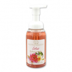 Foam soap with organic sheep milk 300ml in a dispenser, Lotus 