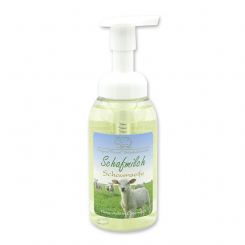 Foam soap with organic sheep milk 300ml in a dispenser, Classic 