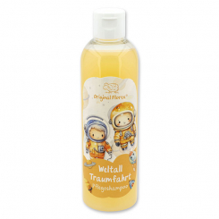 Care shampoo with organic sheep milk 250ml in a bottle "Weltall Traumfahrt", Fruit dream 