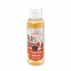 Foam bath with organic sheep milk 75ml in a bottle "Feuerwehr Schaum", Berry dream 